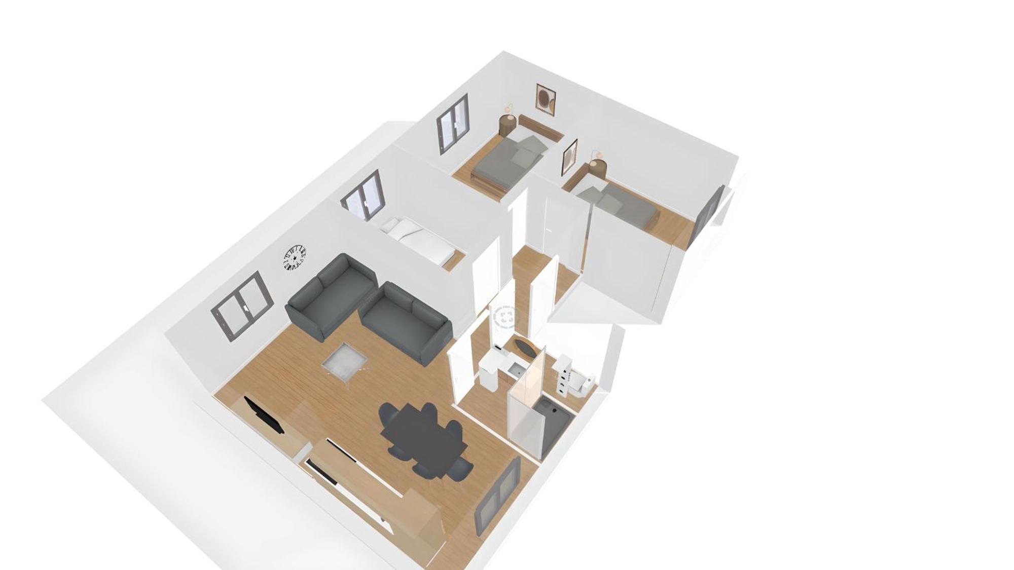 Apartment L'escale En Amerique - Homy Saint-Florent-sur-Cher